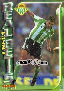 Figurina Juan Antonio Urena - Fùtbol Trading cards 1998-1999 - Panini