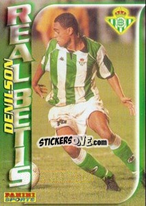Sticker Denilson de Oliveira - Fùtbol Trading cards 1998-1999 - Panini