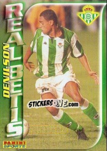 Sticker Denilson de Oliveira - Fùtbol Trading cards 1998-1999 n. 77 - Panini