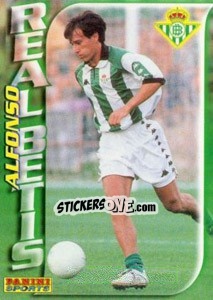 Sticker Alfonso Perez - Fùtbol Trading cards 1998-1999 n. 78 - Panini