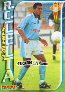 Sticker Gabriel Caceres - Fùtbol Trading cards 1998-1999 n. 84 - Panini