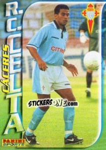 Sticker Gabriel Caceres - Fùtbol Trading cards 1998-1999 - Panini