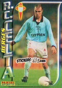 Sticker Rafael Berges - Fùtbol Trading cards 1998-1999 n. 87 - Panini
