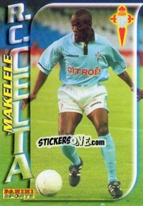 Sticker Claude Makelele - Fùtbol Trading cards 1998-1999 n. 89 - Panini