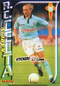 Sticker Valeri Karpin - Fùtbol Trading cards 1998-1999 - Panini