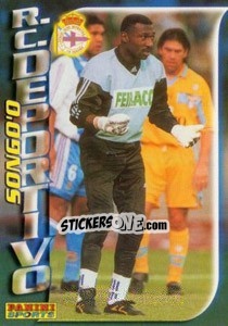Sticker Jacques Songo'o - Fùtbol Trading cards 1998-1999 - Panini