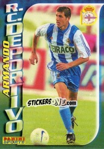 Sticker Armando Alvarez - Fùtbol Trading cards 1998-1999 n. 99 - Panini