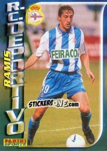Sticker Luis Miguel Ramis - Fùtbol Trading cards 1998-1999 n. 100 - Panini