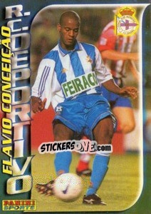 Figurina Flavio Conceicao - Fùtbol Trading cards 1998-1999 - Panini