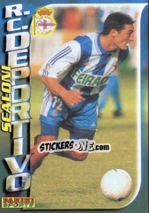 Figurina Lionel Scaloni - Fùtbol Trading cards 1998-1999 - Panini