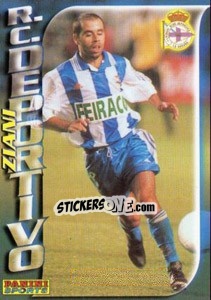 Sticker Stephane Ziani - Fùtbol Trading cards 1998-1999 n. 110 - Panini