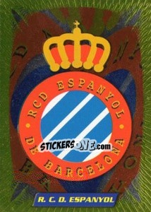 Sticker R.C.D.Espanyol - Fùtbol Trading cards 1998-1999 - Panini