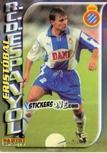 Sticker Cristobal Parralo - Fùtbol Trading cards 1998-1999 n. 115 - Panini