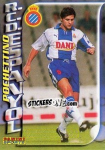 Sticker Mauricio Pochettino - Fùtbol Trading cards 1998-1999 - Panini