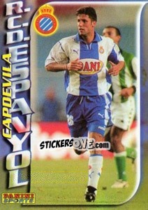 Sticker Joan Capdevila - Fùtbol Trading cards 1998-1999 n. 118 - Panini