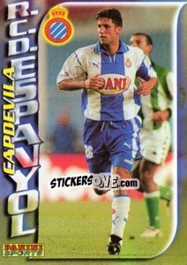 Sticker Joan Capdevila - Fùtbol Trading cards 1998-1999 - Panini