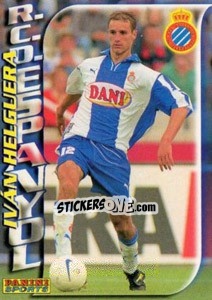 Sticker Ivan Helguera - Fùtbol Trading cards 1998-1999 n. 121 - Panini