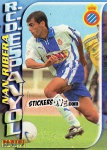 Sticker Joan Nan Ribera - Fùtbol Trading cards 1998-1999 n. 124 - Panini