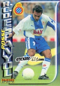 Sticker Martin Andres Posse - Fùtbol Trading cards 1998-1999 n. 125 - Panini