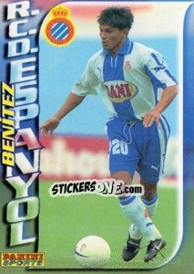 Sticker Miguel Angel Benitez - Fùtbol Trading cards 1998-1999 - Panini
