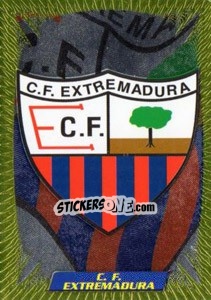 Sticker C.F. Extremadura - Fùtbol Trading cards 1998-1999 - Panini