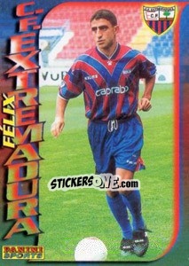 Figurina Felix Carballo Martinez - Fùtbol Trading cards 1998-1999 - Panini