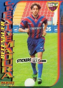 Sticker David Belenguer - Fùtbol Trading cards 1998-1999 n. 136 - Panini