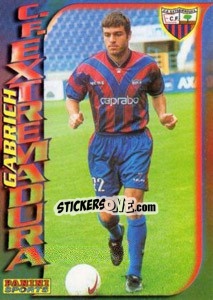 Sticker Ivan Cesar Gabrich - Fùtbol Trading cards 1998-1999 n. 144 - Panini