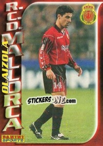 Sticker Xabier Olaizola - Fùtbol Trading cards 1998-1999 n. 147 - Panini