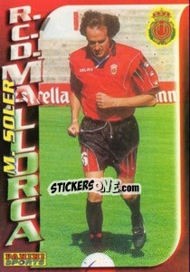 Sticker Miguel Soler - Fùtbol Trading cards 1998-1999 n. 150 - Panini