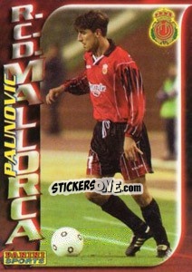 Sticker Velijko Paunovic - Fùtbol Trading cards 1998-1999 - Panini