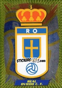 Sticker Real Oviedo C.F. - Fùtbol Trading cards 1998-1999 n. 161 - Panini