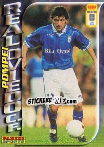 Sticker Roberto Pompei - Fùtbol Trading cards 1998-1999 n. 173 - Panini