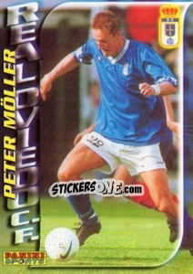 Sticker Peter Moller - Fùtbol Trading cards 1998-1999 - Panini