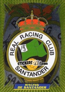 Sticker Racing de Santander - Fùtbol Trading cards 1998-1999 - Panini