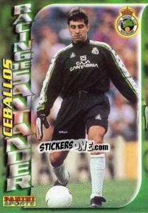 Sticker Jose Maria Ceballos - Fùtbol Trading cards 1998-1999 - Panini