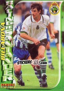 Sticker David Billabona - Fùtbol Trading cards 1998-1999 - Panini