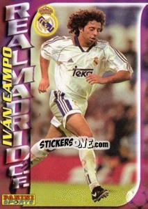 Sticker Ivan Campo - Fùtbol Trading cards 1998-1999 n. 197 - Panini
