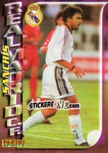Cromo Manuel Sanchis - Fùtbol Trading cards 1998-1999 n. 198 - Panini