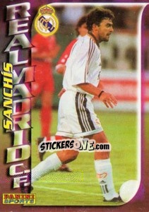 Cromo Manuel Sanchis - Fùtbol Trading cards 1998-1999 - Panini