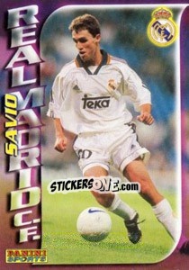 Sticker Savio Bortoloni - Fùtbol Trading cards 1998-1999 - Panini