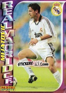 Sticker Predrag Mijatovic - Fùtbol Trading cards 1998-1999 n. 206 - Panini