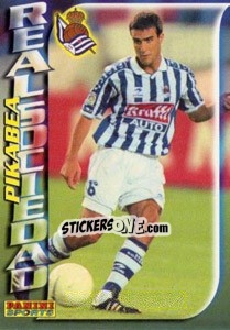 Sticker Antonio Pikabea - Fùtbol Trading cards 1998-1999 - Panini