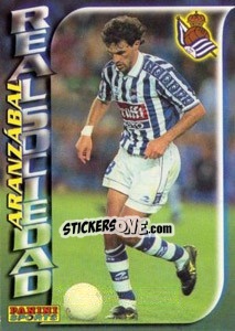 Sticker Agustin Aranzabal - Fùtbol Trading cards 1998-1999 n. 214 - Panini