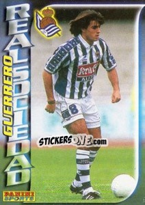 Sticker Jose Guerrero - Fùtbol Trading cards 1998-1999 n. 216 - Panini