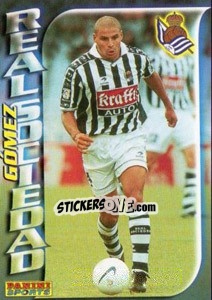 Cromo Juan Andres Gomez - Fùtbol Trading cards 1998-1999 - Panini
