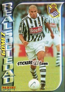 Sticker Juan Andres Gomez - Fùtbol Trading cards 1998-1999 n. 217 - Panini