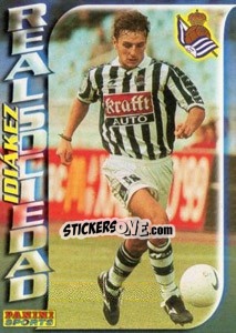 Sticker Inigo Idiakez - Fùtbol Trading cards 1998-1999 - Panini