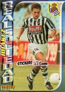 Figurina Inigo Idiakez - Fùtbol Trading cards 1998-1999 - Panini