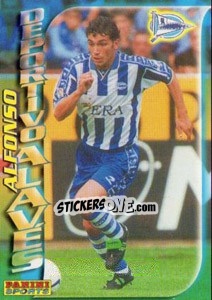 Sticker Alfonso Vera Quintero - Fùtbol Trading cards 1998-1999 n. 3 - Panini